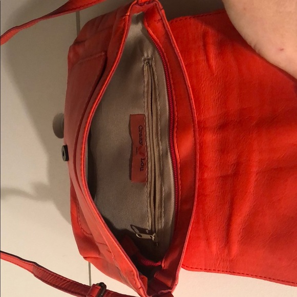 Crazy Lou Orange and metallic purse - Picture 6 of 7